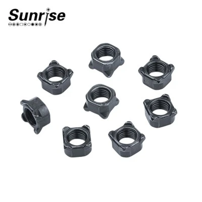 Tuercas de soldadura cuadradas DIN928 negras