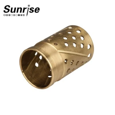 Buje de latón lubricado lubricado sólido